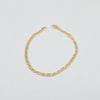 18k Mini Greek Key 3mm Bracelet 2.6g