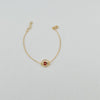 18k Lady Bug Baby Bracelet 1.1g