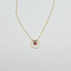 18k Lady Bug Baby Necklace 2g