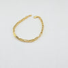 18k Greek Key 4mm Bracelet 6.4g