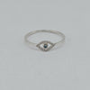 Diamond 14k DB 0.03ct D 0.02ct Eye Ring