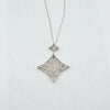 Diamond 18k 2Dia Design Pendant 1.81ct
