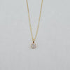 Diamond 18k Mini Flower D 0.35ct Necklace