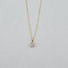 Diamond 18k Mini Flower D 0.35ct Necklace