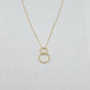 Diamond 18k  D 0.32ct Necklace