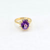 Diamond 14k A 2.58ct D 0.12ct Ring