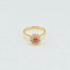 Diamond 14k O 0.16ct  D 0.23ct Ring