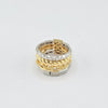 18k 2Toned 4n1 S7.5 Ring 7.2g