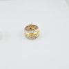 18k 2Toned 4n1 S7.5 Ring 6.4g