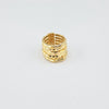18k 5n1 Bamboo S7.5 Ring 7.1g