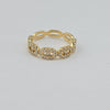 Diamond 14k D 0.37ct Infinity Ring