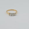 Diamond 14k D 0.34ct Trinity Ring