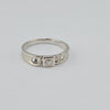 Diamond 18k D 0.033ct Square Ring