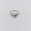 Diamond 14k M 1.12ct D 0.50ct Engagement Ring