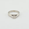 Diamond 18K D 0.35ct Engagement Ring