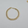 18k Curb 7mm Bracelet 10g