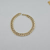 18k Curb 7mm Bracelet 10g