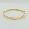 18k Honeycomb S16 Bangle 7.4g