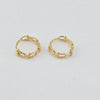18k Mini Hardwear Huggie Earrings 1.2g