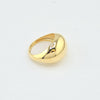 18k Wide Dome S7.75 Ring 3g