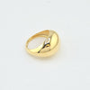 18k Wide Dome S9.5 Ring 3.4g