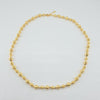 18k Beaded 4mm Necklace 15.2g