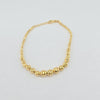 18k Gradual Beaded Bracelet 4.8g