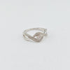 Diamond 14k D 0.32ct Infinity Ring