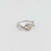 Diamond 14k D 0.32ct Infinity Ring