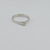 Diamond 18k D 0.19ct Engagement Ring