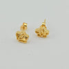 18k Mini Butterfly Earrings 1.6g