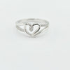 Diamond 14k D 0.14ct Heart Ring