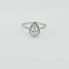 Diamond 18k D 1.36ct Engagement Ring