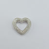 Diamond 18k D 1.20ct Heart Pendant