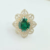 Diamond 18k D 2.58ct Ring