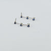 Diamond 14k Sapphire D 0.70ct Earrings