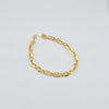 18k Cable Chain 6mm Bracelet 4.4g