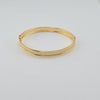 18k Greek Key 6mm Bangle 9.4g