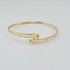 18k Flexible Bangle 4.9g