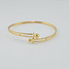 18k Flexible Bangle 4.9g