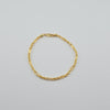 18k Rope 3mm Bracelet 2.96