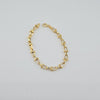 18k Movable Marina Link 6mm Bracelet  4g