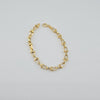 18k Movable Marina Link 6mm Bracelet  4g