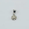 Diamond 18k D 0.45ct Flower Pendant