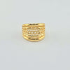 18k Multi Layered Design S Ring 5.6g