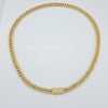Diamond 10k D 6ct Cuban Link Chain