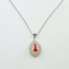 Diamond 18k R 1.82ct ct D 1.12ct Necklace