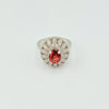 Diamond 18k OS 2.05ct D 0.76ct Ring