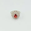 Diamond 18k OS 2.05ct D 0.76ct Ring