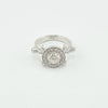Diamond 18k CD 0.70ct D 0.98ct Engagement Ring
